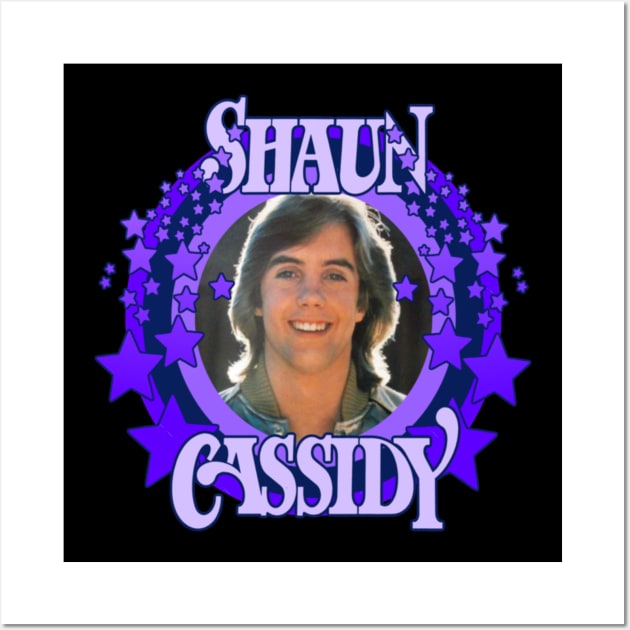 Star Tribute Shaun Cassidy Wall Art by szymkowski